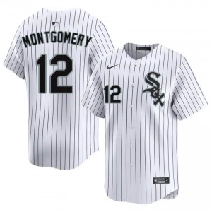 Colson Montgomery #12 Chicago White Sox Baseball Jersey | Game Men White Embroidery Edition 115lu686