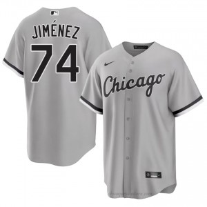 ChiSox Eloy Jimenez #74 Grey Men Baseball Jersey | 2026 Season Genuine FK434R62