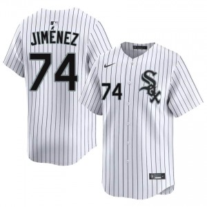 #74 Eloy Jimenez Classic Men Baseball Jersey | CWS White Sox White Fan Gear Y776VL49