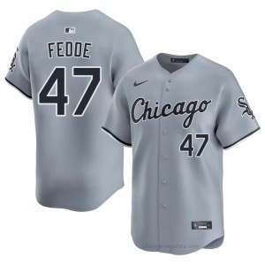 Replica Erick Fedde #47 CWS Men Baseball Jersey | Gray South Side Pride Edition 6x8hBk17