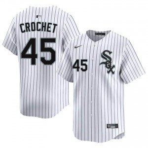 Durable Garrett Crochet #45 CWS Men Baseball Jersey | White South Side Pride Edition 5KNSty96
