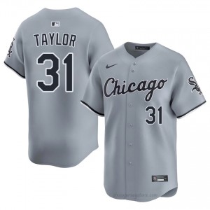 Grant Taylor #31 Chicago White Sox Baseball Jersey | Durable Men Gray Stitch Edition 8Cl3I883