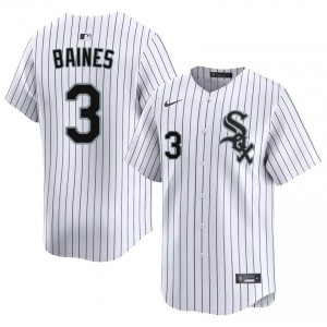 Harold Baines #3 Chicago White Sox Baseball Jersey | Player Men White Embroidery Edition UW2M6476
