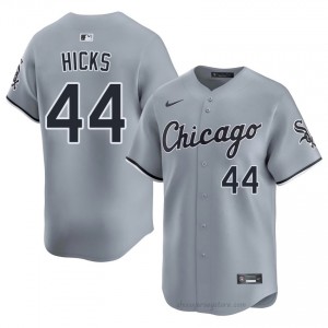 Jordan Hicks #44 Chicago White Sox Baseball Jersey | Game Men Gray Stitch Edition G6812777