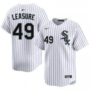 #49 Jordan Leasure Gameday Men Baseball Jersey | CWS White Sox White Fan Gear k1E47132