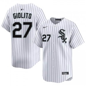 ChiSox Lucas Giolito #27 White Men Baseball Jersey | 2026 Season Pro-Grade 74807890