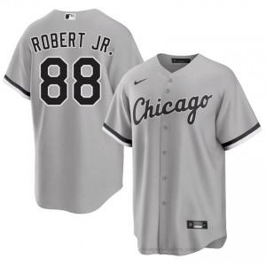 ChiSox Luis Robert Jr. #88 Grey Men Baseball Jersey | 2026 Season Pro-Grade 18785N53