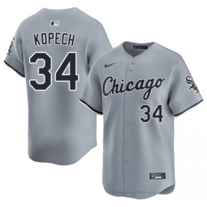 Michael Kopech #34 Chicago White Sox Baseball Jersey | Durable Men Gray Stitch Edition 33TM6R45