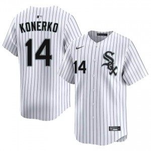 ChiSox Paul Konerko #14 White Men Baseball Jersey | 2026 Season Limited 06128642