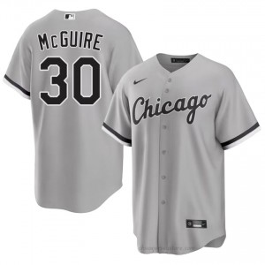 Replica Reese McGuire #30 CWS Men Baseball Jersey | Grey South Side Pride Edition 15vsew39