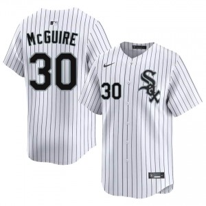 Reese McGuire #30 Chicago White Sox Baseball Jersey | Authentic Men White Embroidery Edition w46N7M79