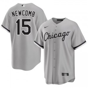 Durable Sean Newcomb #15 CWS Men Baseball Jersey | Grey South Side Pride Edition v5IM1653