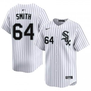 Durable Shane Smith #64 CWS Men Baseball Jersey | White South Side Pride Edition Ym8y2b80