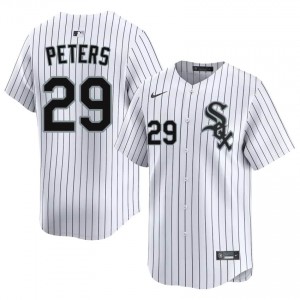 Tristan Peters #29 Chicago White Sox Baseball Jersey | Durable Men White Embroidery Edition sxJQJ591