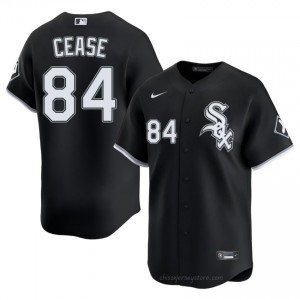 #84 Dylan Cease Pro-Grade Men Baseball Jersey | CWS White Sox Black Fan Gear v27V8170