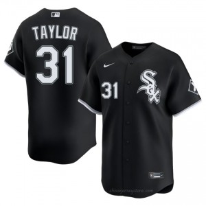 Authentic Grant Taylor #31 CWS Men Baseball Jersey | Black South Side Pride Edition i6v07893