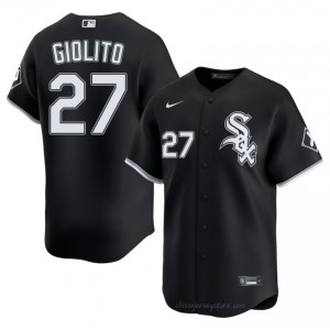 Premium Lucas Giolito #27 CWS Men Baseball Jersey | Black South Side Pride Edition 15583Q17
