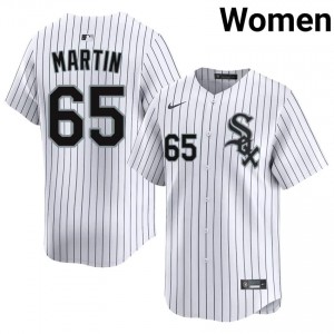 #65 Davis Martin Genuine Women Baseball Jersey | CWS White Sox White Fan Gear 72p35j85