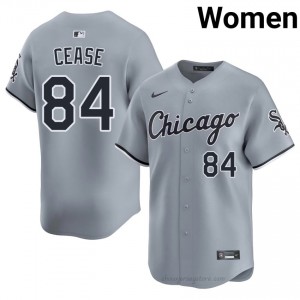Durable Dylan Cease #84 CWS Women Baseball Jersey | Gray South Side Pride Edition Q857O193