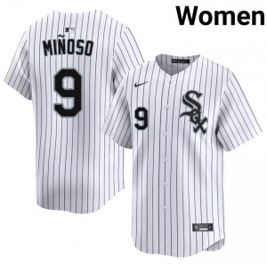 Premium Minnie Minoso #9 CWS Women Baseball Jersey | White South Side Pride Edition tLV3D385