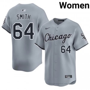 Replica Shane Smith #64 CWS Women Baseball Jersey | Gray South Side Pride Edition 2XDtK493
