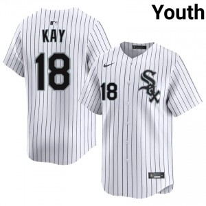 Replica Anthony Kay #18 CWS Youth Baseball Jersey | White South Side Pride Edition 1720gC41