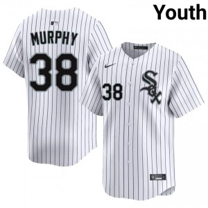 #38 Chris Murphy MLB Youth Baseball Jersey | CWS White Sox White Fan Gear w2e8O532