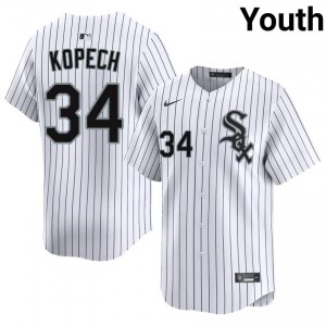 #34 Michael Kopech Pro-Grade Youth Baseball Jersey | CWS White Sox White Fan Gear 218vu549