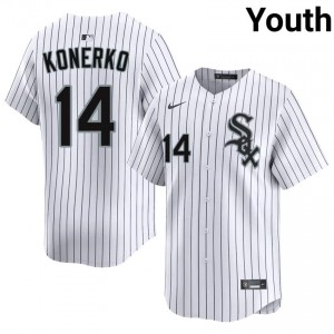 #14 Paul Konerko Classic Youth Baseball Jersey | CWS White Sox White Fan Gear a1Lk1x31