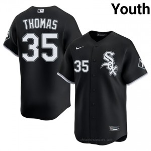ChiSox Frank Thomas #35 Black Youth Baseball Jersey | 2026 Season Classic tM771356
