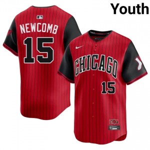 ChiSox Sean Newcomb #15 Red Youth City Connect Baseball Jersey | 2026 Season Pro-Grade Vqi3Y139